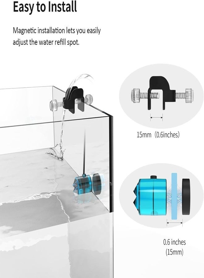 فزون نظام التعبئة التلقائية لأحواض السمك Fzone ATO مع مستشعر بصري مزدوج لكل من أحواض الشعاب المرجانية والأحواض العذبة (أزرق) - Image 3