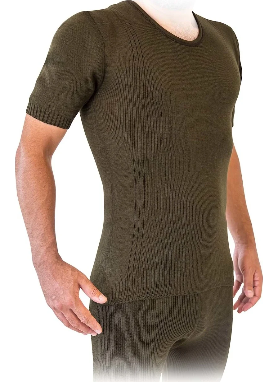Dertex Knitted Short Sleeve Undershirt