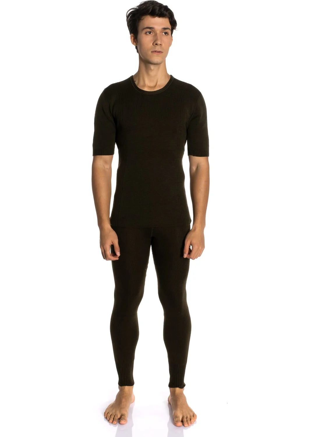 Dertex Knitted Short Sleeve Undershirt