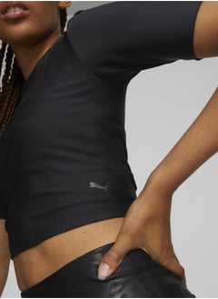 PUMA Safari Womens Glam Fashion Training Top  - Image 5
