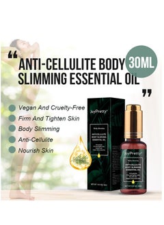 JoyPretty Anti Cellulite Body Slimming Essential Oil Anti Cellulite Firm and Tighten Skin Nourish Skin Body Slim Oil with Natural Ingredients 30ml  - Image 2