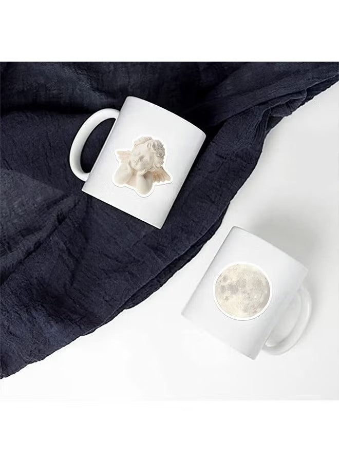 YJ 50 Pcs Vintage Stickers, Aesthetic Stickers for Water Bottle, Laptop, Scrapbook, Journaling, Waterproof Vinyl Stickers for Adults Teens - Image 5