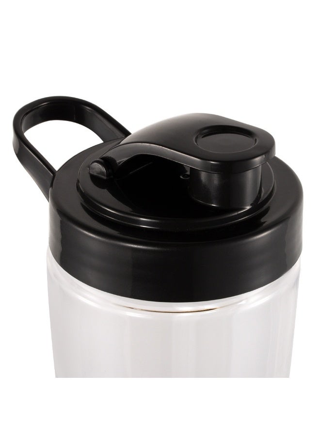 RAF R.397 Personal Blender 300W with 4 Stainless Steel Blades – For Fresh Juice, Milkshakes & Protein Shakes 600ml Bottles, Multi-Color, 3-Year Warranty - Image 2