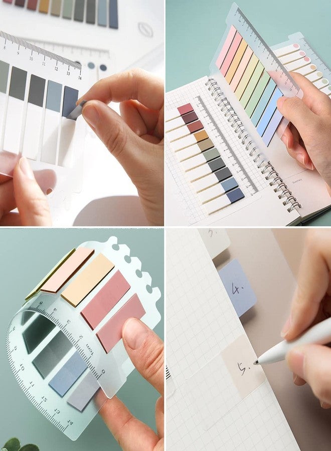 إمبرينت أعلام لاصقة من إمبرينت | ألوان موراندي ناعمة مقاومة للماء | عبوة من 3 قطع | 600 علامة لاصقة | درجات اللون البني - Image 4