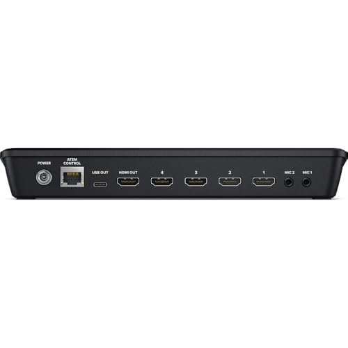Blackmagic Design ATEM Mini Pro ISO HDMI Live Stream Switcher Bundle with 6’ HDMI Cable, 7’ Cat5e Cable, and 5-Pack of SolidSignal Cable Ties (SWATEMMINIBPRISO) - Image 5