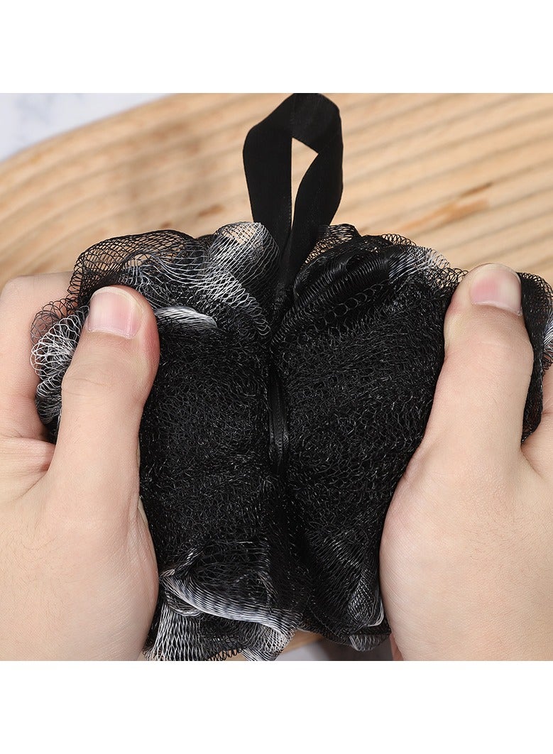 FYLX 3  Bath Shower Sponge Exfoliating Pouf Loofs Shower Scrub Mesh Body Brush Ball for Women Men C  - Image 3