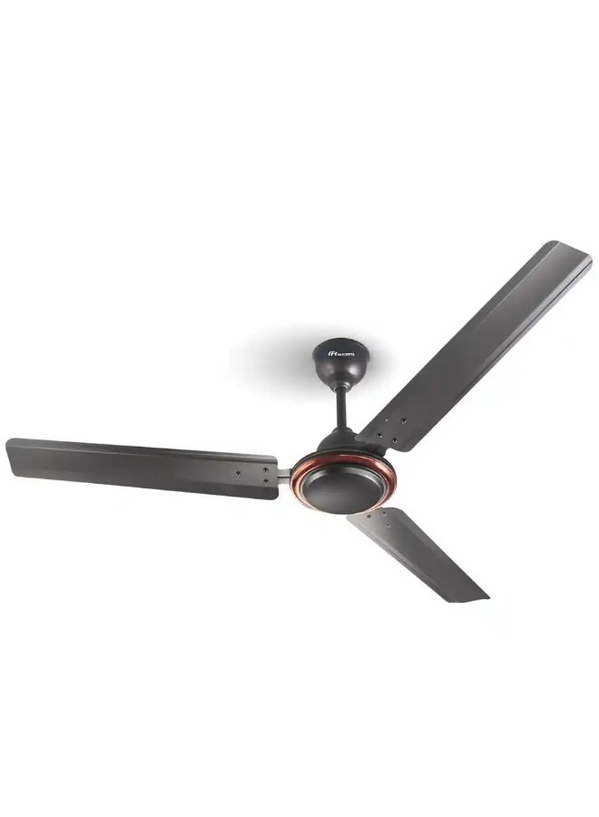truTRTL Smart Ceiling Fan, 50 W, 1200mm/48 inch ,High-Speed,Energy Saving,Durable & Stylish - Smoke Brown