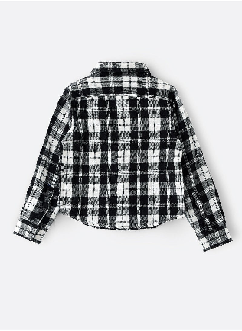 JAM Woven f/slv checks shirt  - Image 2