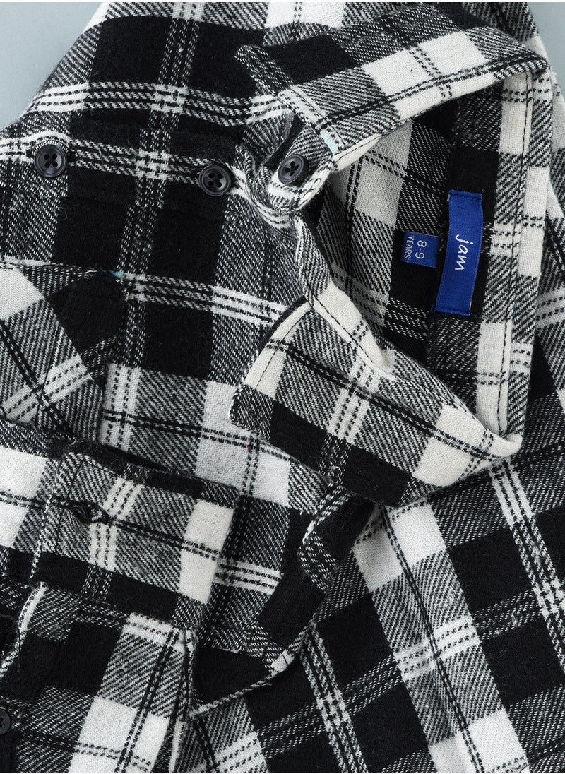 JAM Woven f/slv checks shirt  - Image 4