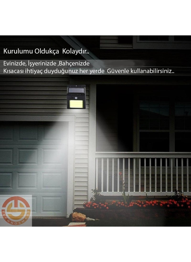 Technosmart 48 LED Solar Powered Garden Lamp Rechargeable with Solar Motion Sensor  - Image 2