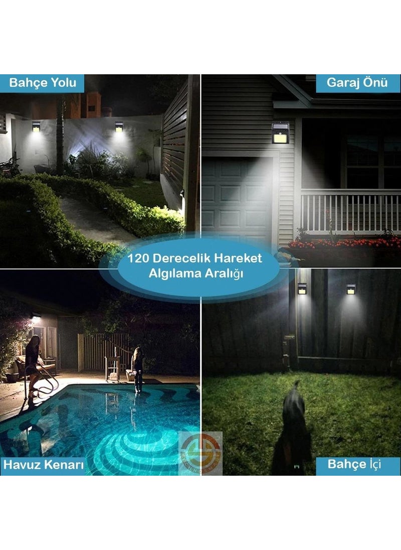Technosmart 48 LED Solar Powered Garden Lamp Rechargeable with Solar Motion Sensor  - Image 3