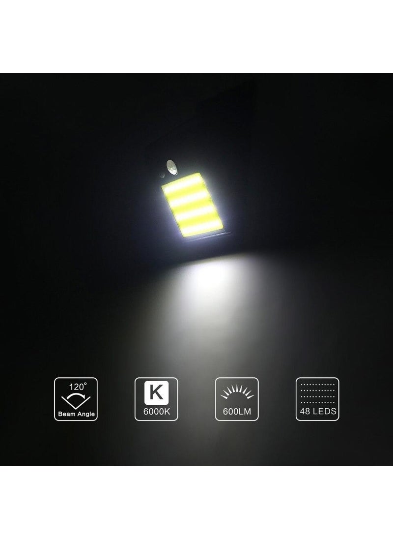 Technosmart 48 LED Solar Powered Garden Lamp Rechargeable with Solar Motion Sensor  - Image 4