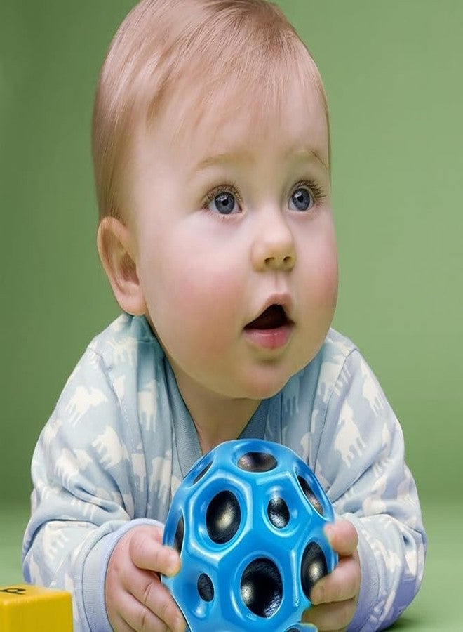 shoasite Moon Ball - Hyper Bouncy High Bounce Ball for Kids & Adults, Extreme Bouncing Moon Shape, Easy to Grip & Catch, Improves Hand-Eye Coordination, Perfect for Sports Training & Active Play - Image 2