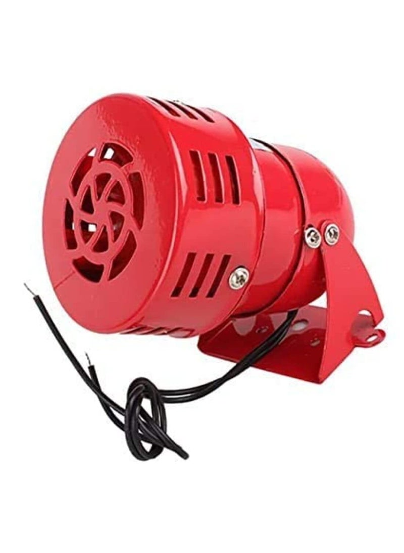 ELECTRRIUS ELECTRRIUS industrial factory buzzer siren hooter 220v ac buzzer sound copper electric siren hooter alarm high volume sound range 100 mtr use for schools college factories offices red  - Image 1