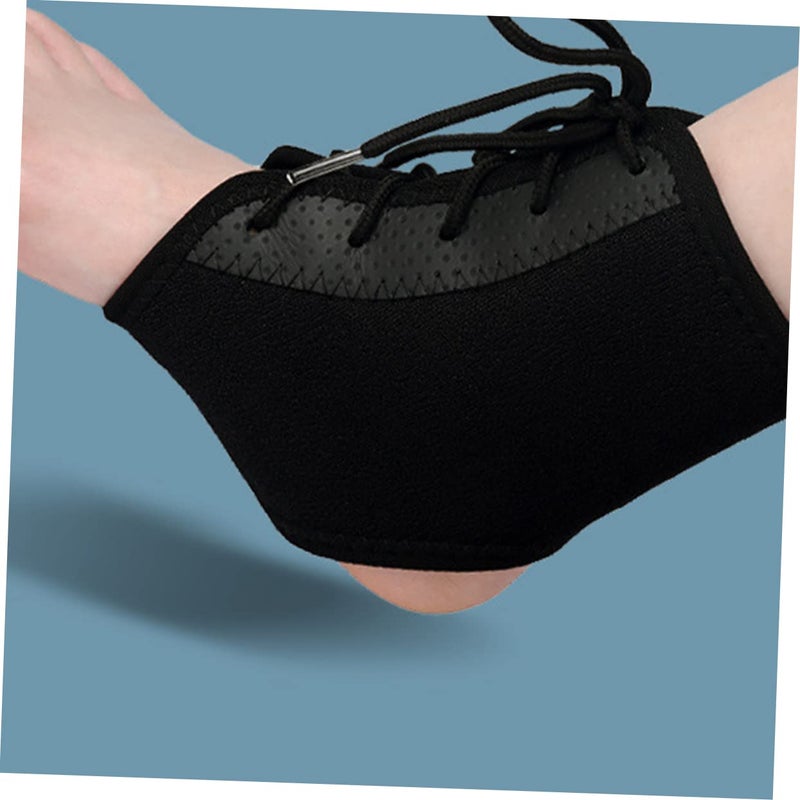 Black Ankle Brace Support For Plantar Fasciitis Achilles Tendon Volleyball Men Women - Image 5