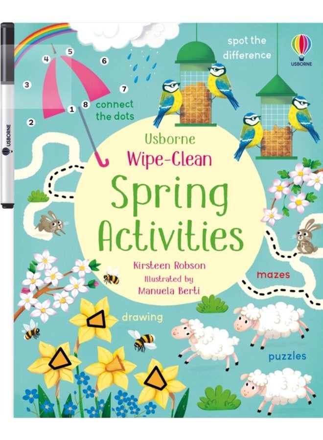 Wipe Clean Spring Activities - Paperback