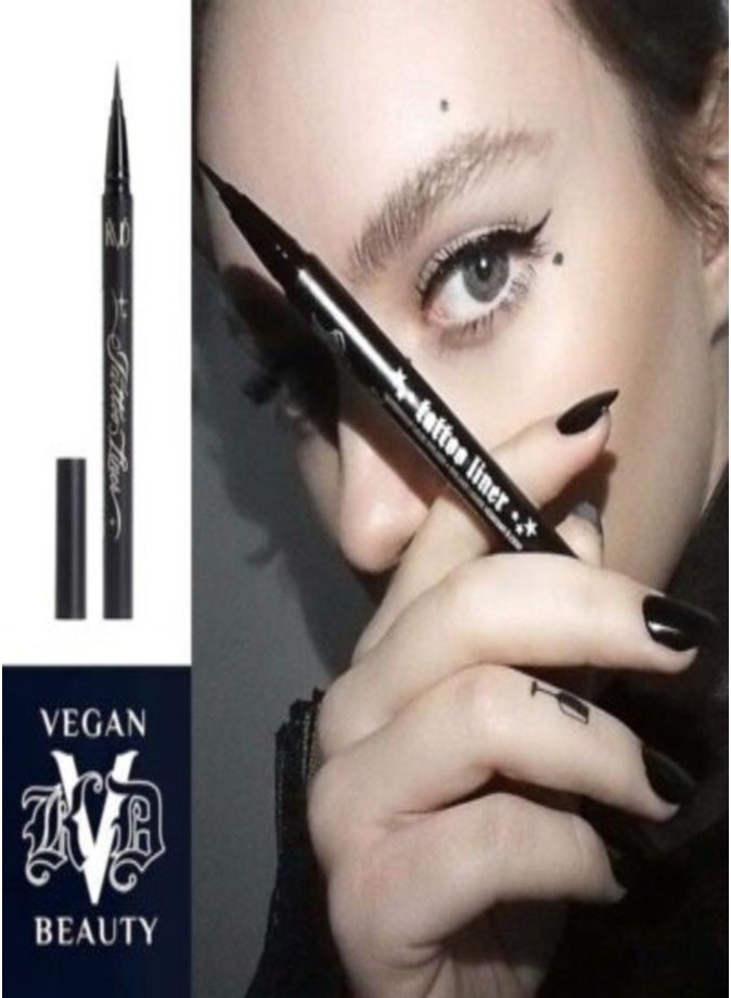 KVD Beauty Look That Lasts Set – Everlasting Liquid Lipstick, Tattoo Liner, & Full Sleeve Mascara for Long-Lasting Makeup - Image 5