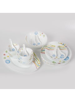 Homeway HOMEWAY 33 PCS OPAL DINNER SET 