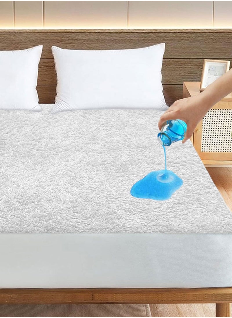 Mattress protector water proof Spanish size 150 cm From Family Bed - pzsku/Z44C42FDE432541AD92FBZ/45/_/1724941130/eb9c0b60-b7d9-46fb-852c-4497e9314aa8