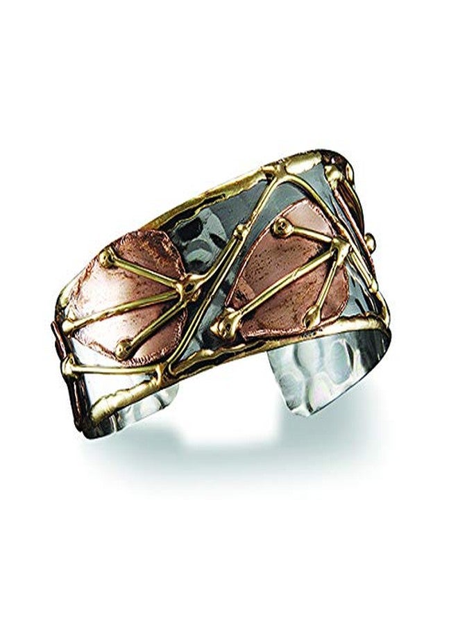 Anju Jewelry Janya Collection Mixed Metal Cuff Bracelet