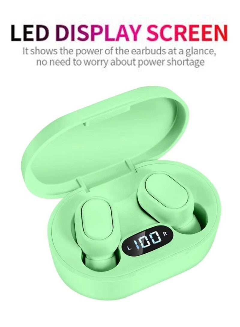 general Smart Earbuds E7S TWS Bluetooth Headphones Mini Earphones with LED Power Display, Built-in High-Definition Microphone, Intelligent Noise Reduction, HiFi Sound Quality, Deep Bass, Smart Touch Control - Image 3
