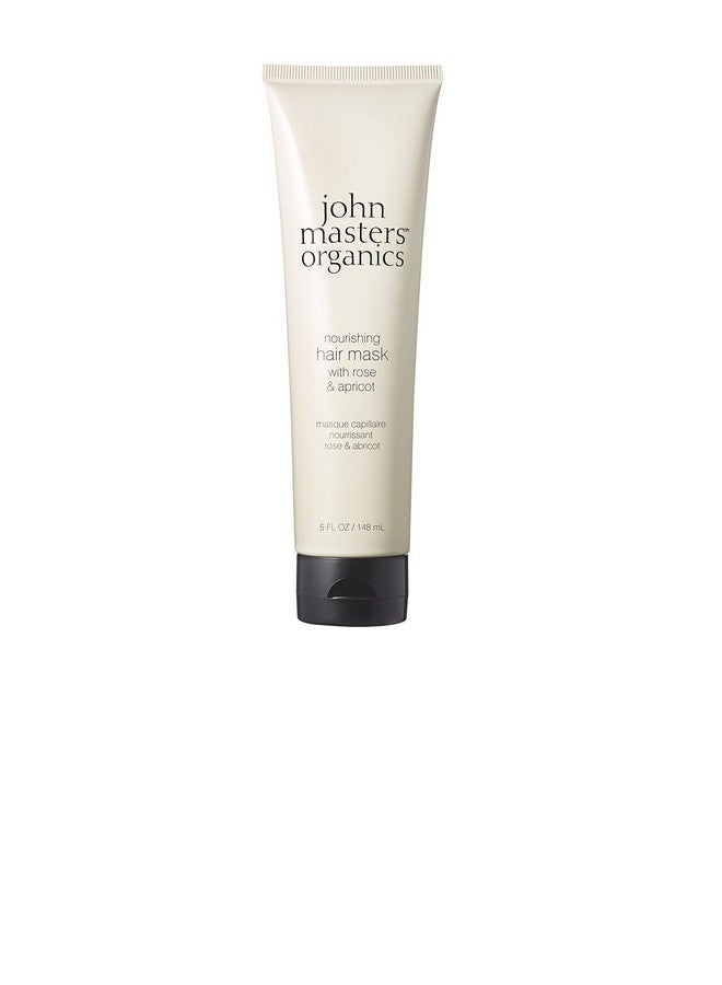 John Masters Organics - Nourishing Hair Mask | Rose and Apricot | Deep Conditioning Hair Mask | Scalp Treatment | Avocado | Silicone & Paraben Free | Cruelty Free| Haircare for Men & Women (5 oz.) - Image 1