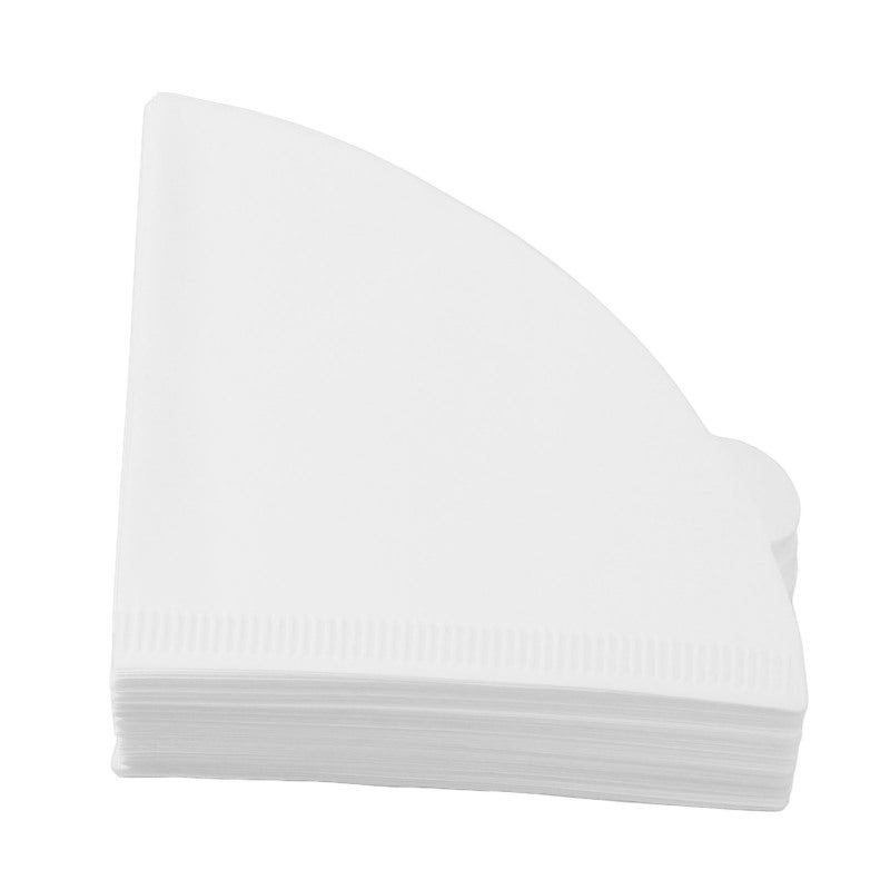 100pcs Coffee Filters Soft Texture Wood Pulp Coffee Filter Paper Cone for Drip Coffee Maker - Image 2