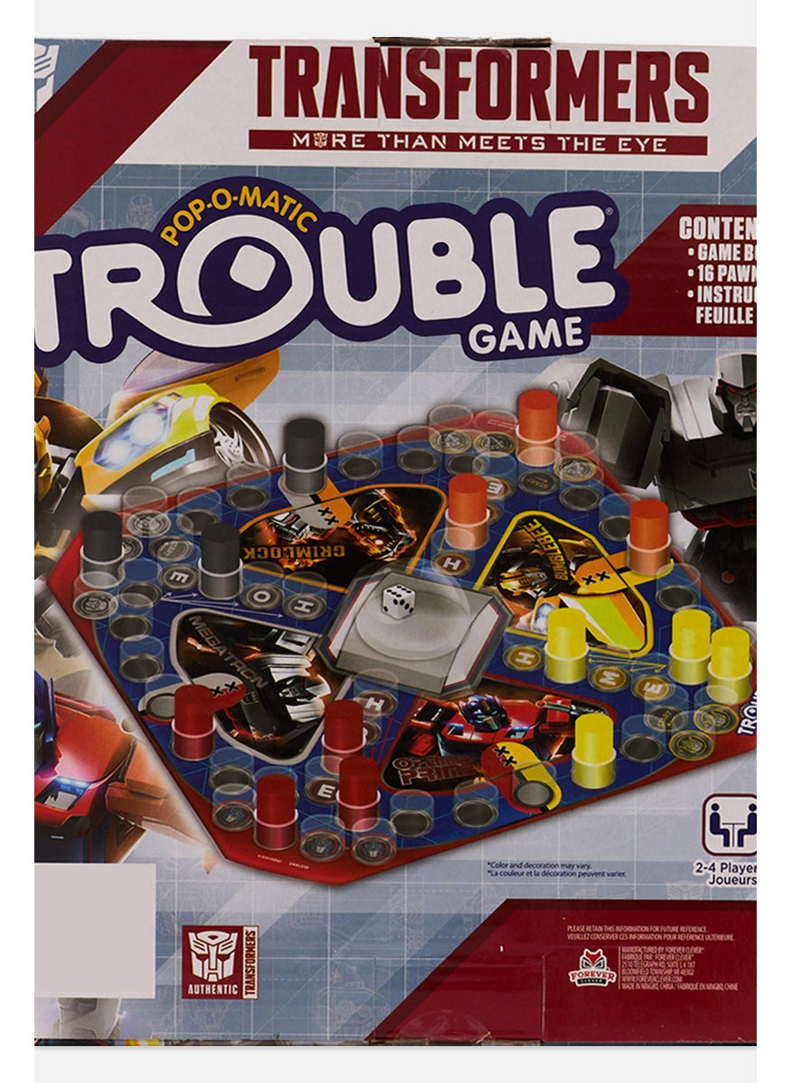 TRANSFORMERS Pop O Matic Transformer Trouble Game  - Image 3