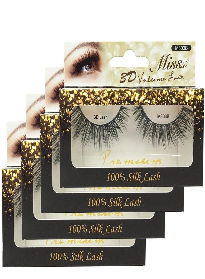 Miss Lashes [4 PACKS] Miss Lashes 3D Volume Tapered False Eyelash Extension - Image 1