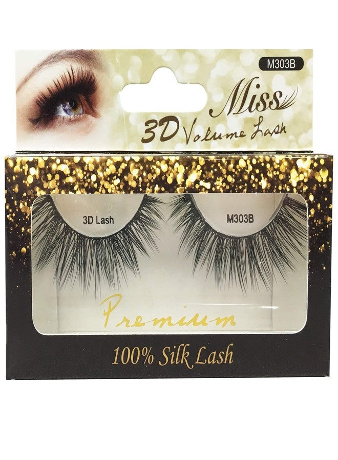 Miss Lashes [4 PACKS] Miss Lashes 3D Volume Tapered False Eyelash Extension - Image 3