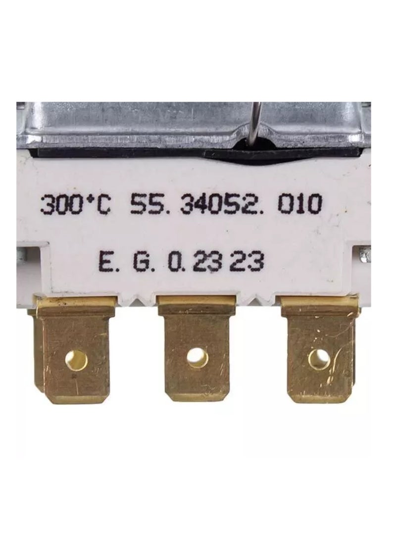 إيجو تھرموسٹیٹ EGO 55.34052.010 16A تھری فیز کیپلیری L=700mm 50-300°C - Image 2