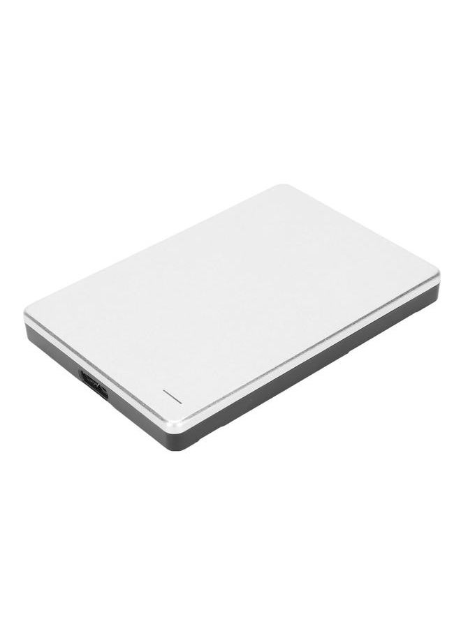 Thoraya USB3.0 ultra-thin external mobile hard disk high-speed read and write 2.5-inch portable metal mobile external hard disk silver 80GB  - Image 2