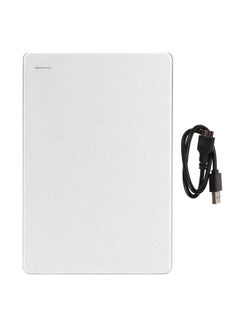 USB3.0 ultra-thin external mobile hard disk high-speed read and write 2.5-inch portable metal mobile external hard disk silver 80GB