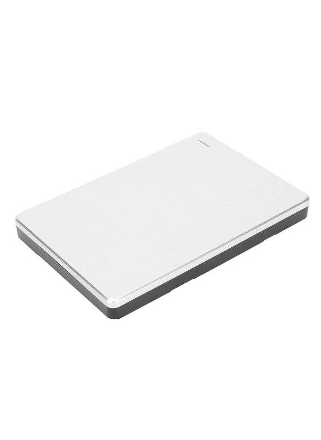 Thoraya USB3.0 ultra-thin external mobile hard disk high-speed read and write 2.5-inch portable metal mobile external hard disk silver 80GB  - Image 4
