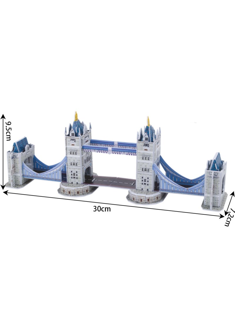 لعبة لغز بناء برج الجسر الشهيرة عالميًا للأطفال - Image 3