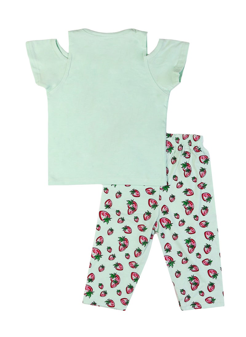 Zercon - Summer Pajama Set for Girls - Image 1