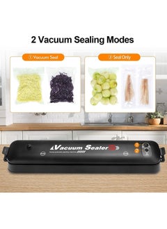 Single touch Portable Food Saver Vacuum Sealer Machine with 2 Functions for Fruits Nuts Meat Sweets Vegetables with Pieces Sealed Bags - pzsku/Z44C4E1556F7B16E2B914Z/45/_/1730539385/21132c13-cdbd-410a-a6d1-1bbb2fee03c3