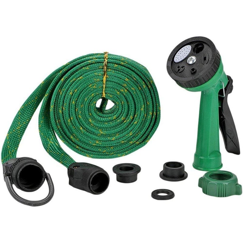 Ronest Plastic 10m Water Spray Jet Gun Hose Pipe for GardenCarBikePet Wash Multicolored - Image 2