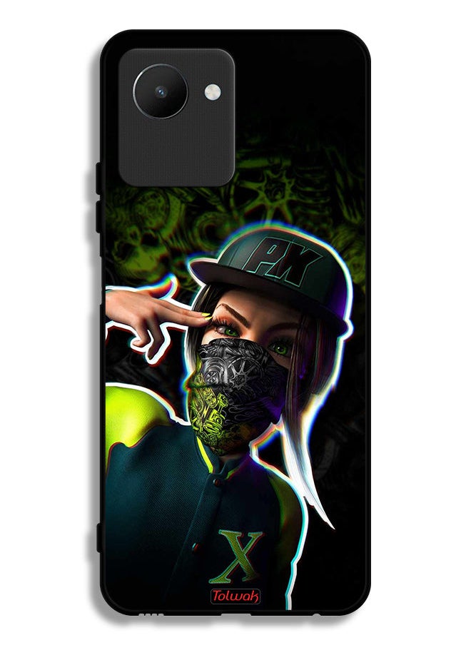 Tolwak - Realme C30s Protective Case Cover Girls Aesthetic Art - Image 1