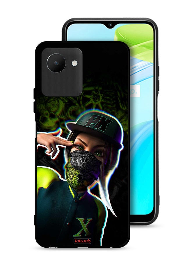 Tolwak - Realme C30s Protective Case Cover Girls Aesthetic Art - Image 1
