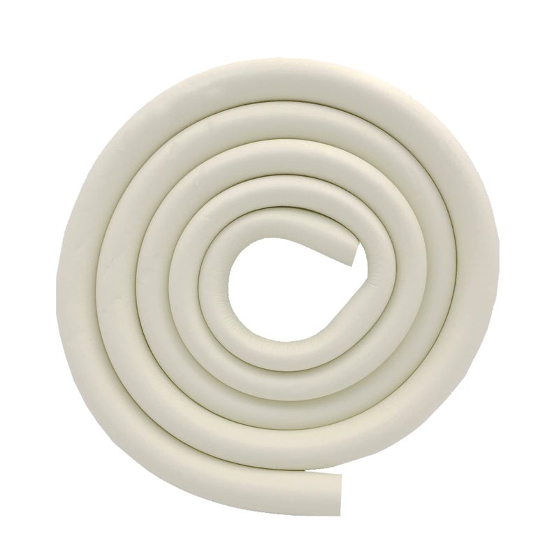 M2cbridge U Shape Extra Thick Furniture Table Edge Protectors Foam Baby Safety Bumper Guard 6.5 Ft (Off White (6.5ft x 2)) - Image 2