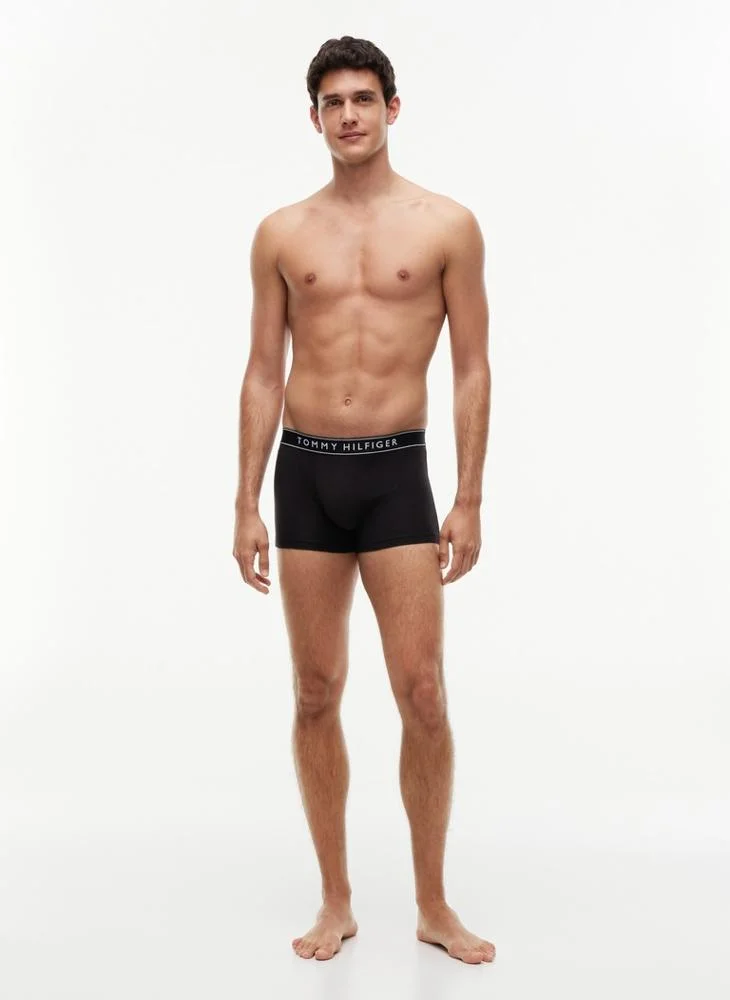 Tommy Hilfiger  3-Pack Essential Logo Waistband Trunks for Men | Best Price UAE