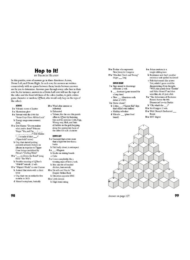 null - Grids Just Wanna Have Fun: Awesome '80s Crosswords - Image 1