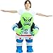 One Casa Blow Up Costume ChildInflatable Costumes for KidsRiding Alien CostumeHalloween Costumes for BoysGirls 710YRS - Image 3