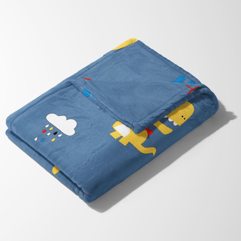 1ST STEP All Season Baby Blanket (Dino, 70 X 100 cms) - Image 3