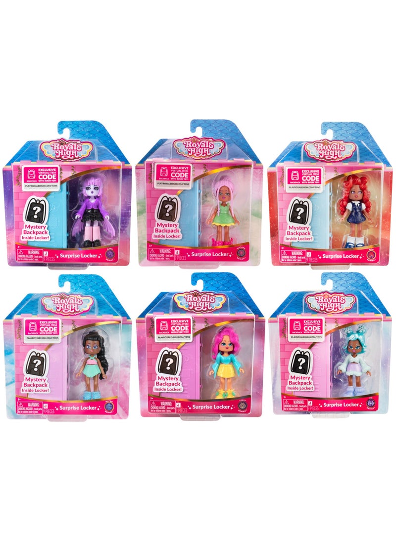 Jazwares Royale High Surprise Locker 3-Inches, Assorted 1 Piece (Style & Color May Vary) | Exclusive Virtual Item Code Included | Collectable Figure | Fashion Doll | For Fans, Gamers & Collectors! | Official Licensed Product  - Image 1