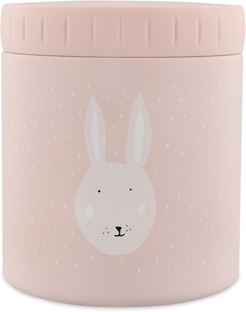 Trixie Stainless Steel Insulated Lunch Box 500ml - Mrs. Rabbit Design - Image 2