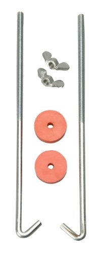 Road Power 966-12 J Hook Battery Hold down bolts; 2-Pack; Chrome; 12-Inch - Image 3