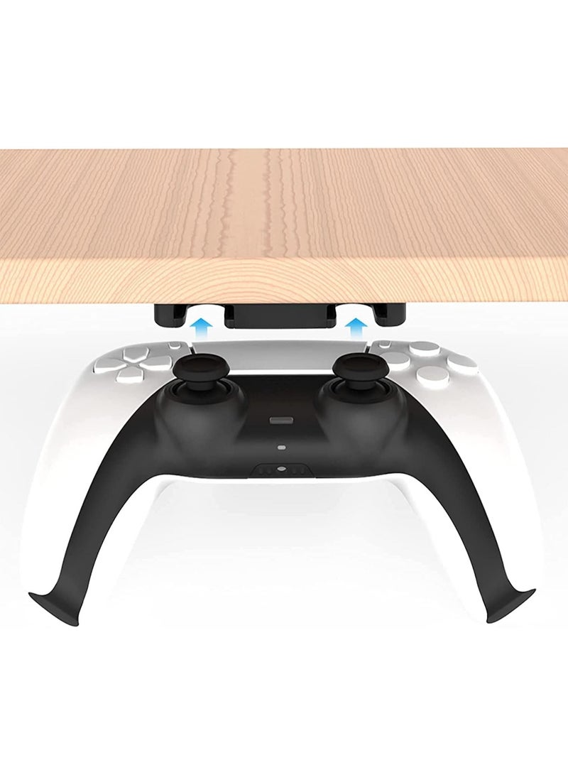 Digipace Controller Desk Stand for Ps5, Ps4 Controller Under Desk Stand for Dualsense and Dualshock 4, Controller Stand Desk Organizer and Desktop Management - Image 4