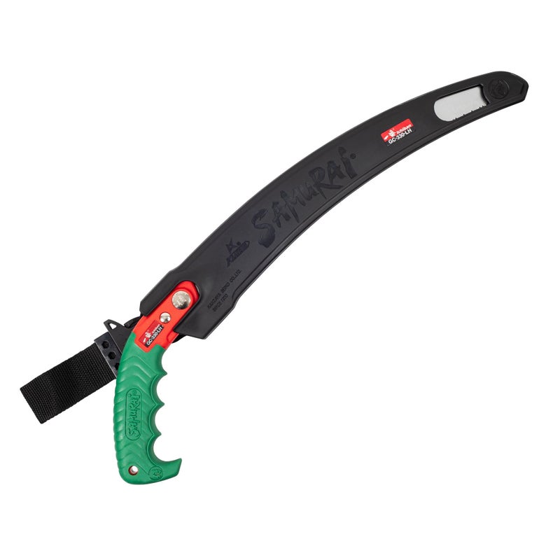 Samurai Ichiban 13" (330mm) Curved Pruning Saw w/Scabbard GC330LH (13114) - Image 2
